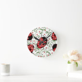 Ladybug Runde Wanduhr (Zuhause)