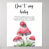 Ladybug - Sag kein Babyposter Poster (Vorne)