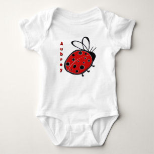 Ladybug Säugling Strampler individuell anpassbar