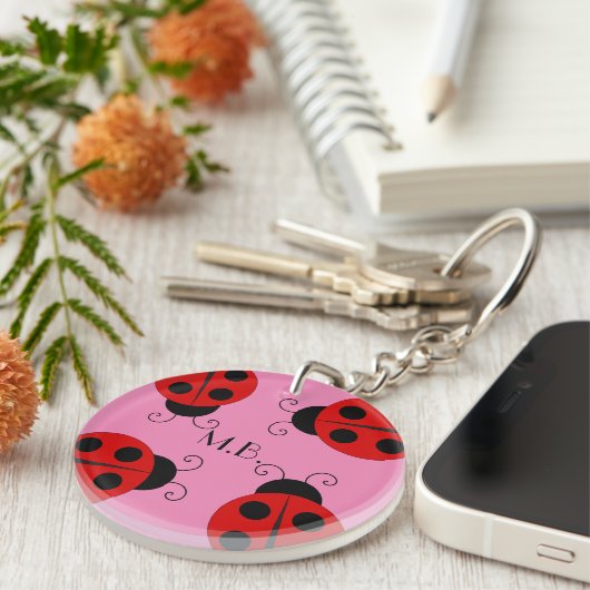 Ladybug Schlüsselanhänger (Vorderseite rechts)