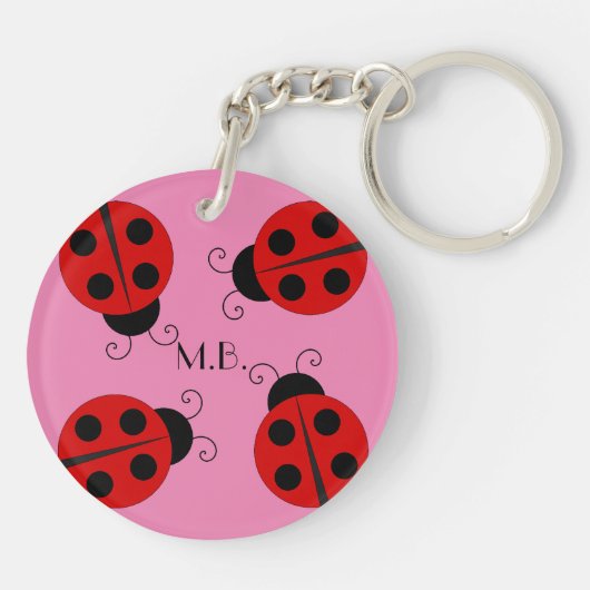 Ladybug Schlüsselanhänger (Rückseite)