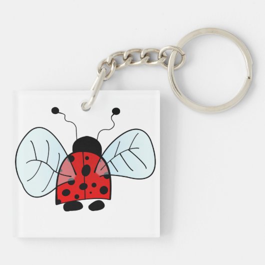 Ladybug Schlüsselanhänger (Rückseite)