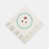 LadyBug Serie - Paper Napkins Serviette (Ecke)