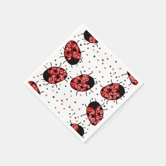 Ladybug Serviette (Ecke)