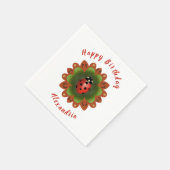 Ladybug Serviette (Ecke)