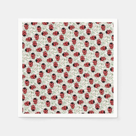 Ladybug Serviette (Vorderseite)