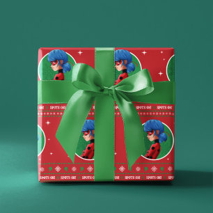 Ladybug setzt sich ein! Holiday Graphic Geschenkpapier