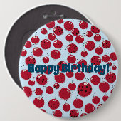 Ladybug Shindig Button (Vorne & Hinten)