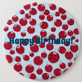 Ladybug Shindig Button (Vorderseite)