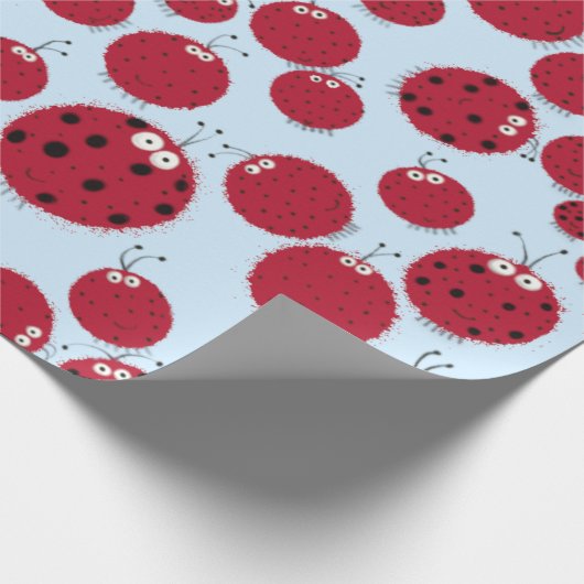 Ladybug Shindig Geschenkpapier (Ecke)