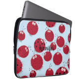 Ladybug Shindig Laptopschutzhülle (Vorne Rechts)
