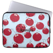 Ladybug Shindig Laptopschutzhülle (Vorderseite)