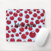 Ladybug Shindig Mousepad (Mit Mouse)