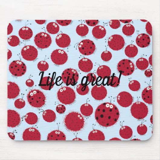 Ladybug Shindig Mousepad (Vorne)
