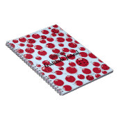 Ladybug Shindig Notizblock (Rechte Seite)