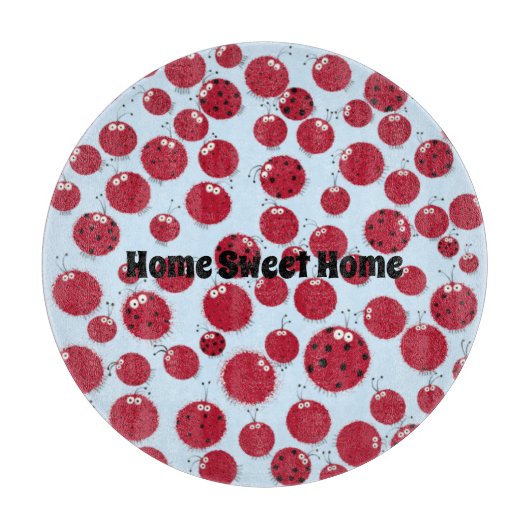 Ladybug Shindig Schneidebrett (Vorderseite)