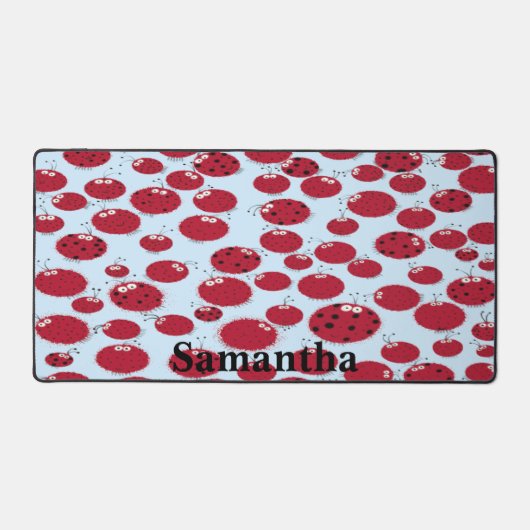 Ladybug Shindig Schreibtischunterlage (Vorderseite)