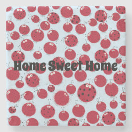 Ladybug Shindig Steinuntersetzer