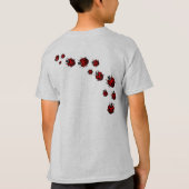 Ladybug Shirt Kid's Baseball Jersey Ladybug Shirt (Rückseite)