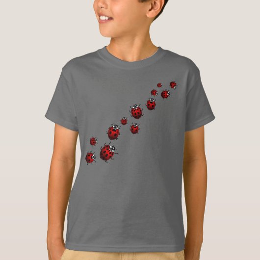 Ladybug Shirt Kid's T - Shirt Ladybird Shirt (Vorderseite)