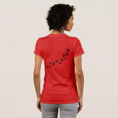 Ladybug-Shirt Lady's Ladybird Shirt T-Shirt (Schwarz voll)