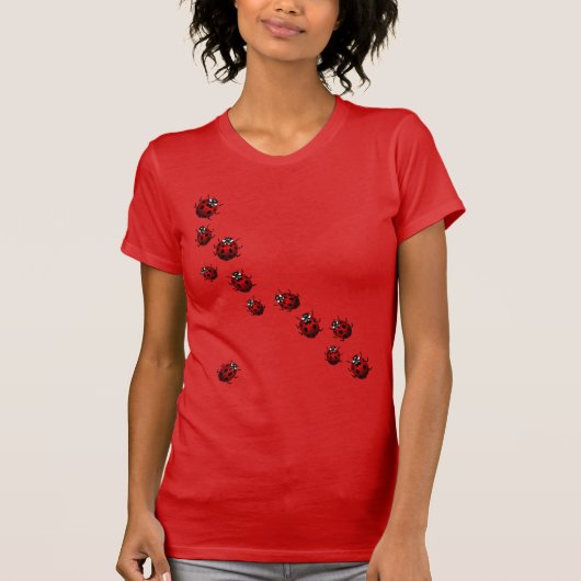Ladybug-Shirt Lady's Ladybird Shirt T-Shirt (Vorderseite)