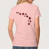 Ladybug Shirts Ladybug Ladybug Öko-freundliches La (Rückseite)
