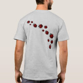 Ladybug Shirts Männerfreundliches Ladybug-Shirt (Rückseite)
