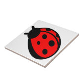 Ladybug Small (4,25" x 4,25") Keramik Foto Tile Fliese (Seite)