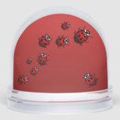 Ladybug Snow Globe Personalized Ladybug Snow Globe Schneekugeln (Vorderseite)