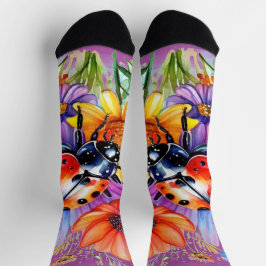 Ladybug Socken