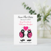 Ladybug speichert die Ankündigungen des Datums (Stehend Vorderseite)