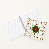 Ladybug Spiral Notebook 8,5" X 8,5" Notizblock (Innenseite)