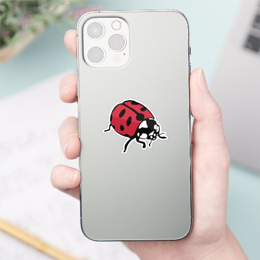 Ladybug sticker (Telefon)