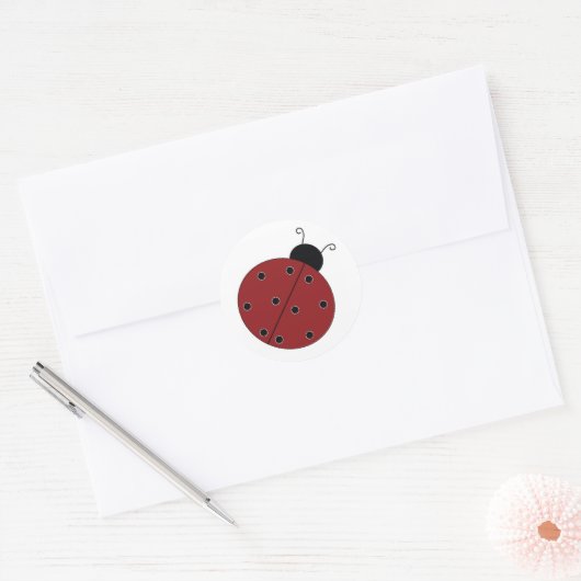 Ladybug Sticker (Umschlag)