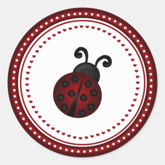 Ladybug Sticker (Vorderseite)