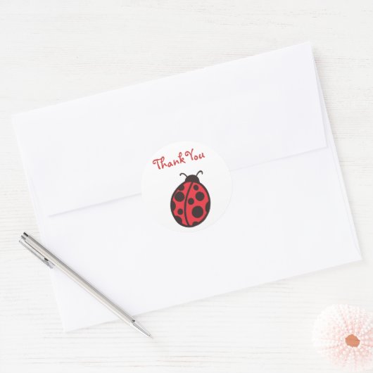 Ladybug Sticker (Umschlag)
