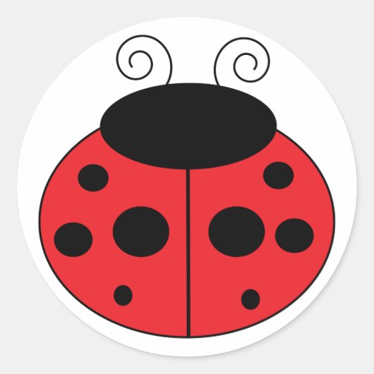 Ladybug Sticker (Vorderseite)