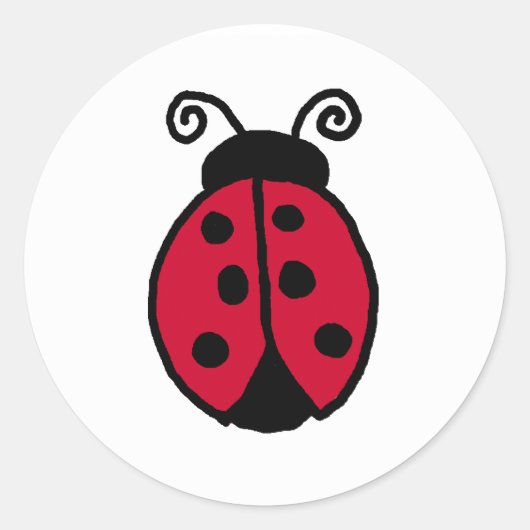 Ladybug Sticker (Vorderseite)