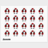 Ladybug Stickers (Blatt)