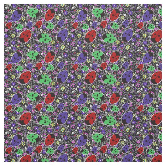 Ladybug Stoff (Muster)