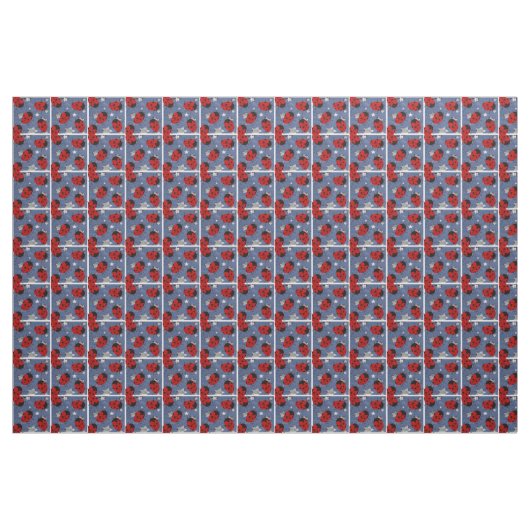 Ladybug Stoff (Yard (91,4 cm))
