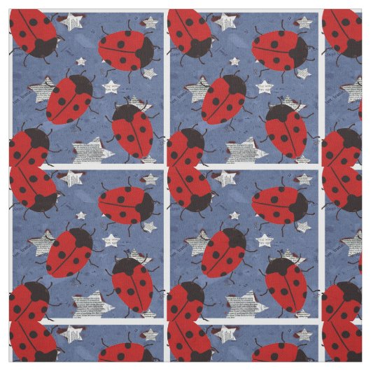 Ladybug Stoff (Muster)