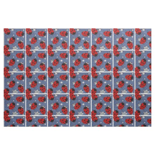 Ladybug Stoff (Fat Quarter (45,7 x 55,9 cm))