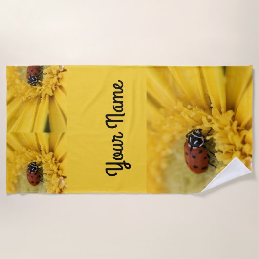 Ladybug Strandtuch (Vorderseite)