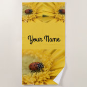 Ladybug Strandtuch (Vorderseite)