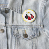 Ladybug Stroll Button (Beispiel)