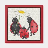 Ladybug Stroll Magnet (Vorne)