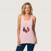 Ladybug Stroll - Mama Tank Top (Vorderseite Vollansicht)