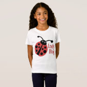 Ladybug Süße Tier Print T-Shirt (Vorne ganz)